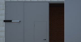 Купить противопожарные ворота под ключ Белогорск, цена от 5867 руб.