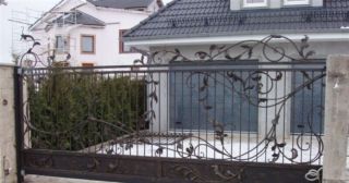 Купить откатные ворота кованые Белогорск, цена от 2804 руб.
