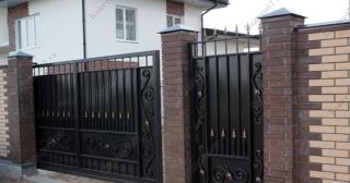 Купить распашные ворота кованные Белогорск, цена от 4829 руб.